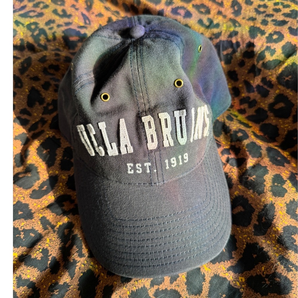 Vintage The Game UCLA Bruins Hat Navy Blue Adjustable Baseball Cap Est 1919 Y2K
